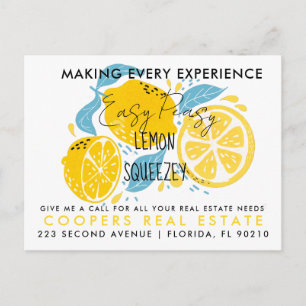 immobilier LEMON références Faire-part Carte posta