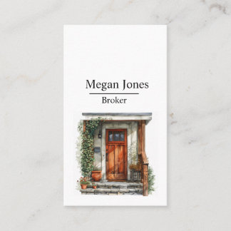 Immobilier, Realtor, Carte de visite courtier