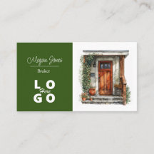 Immobilier, Realtor, Carte de visite courtier