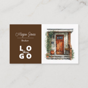 Immobilier, Realtor, Carte de visite courtier