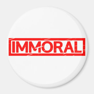 Immoral Stamp Magnet
