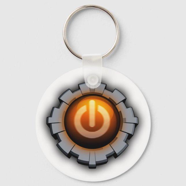 Immortal Machines Icon Keychain (Front)