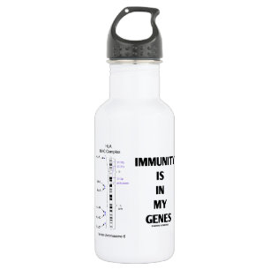 Immunity Is In My Genes (Immunology Chromosome 6) 532 Ml Water Bottle