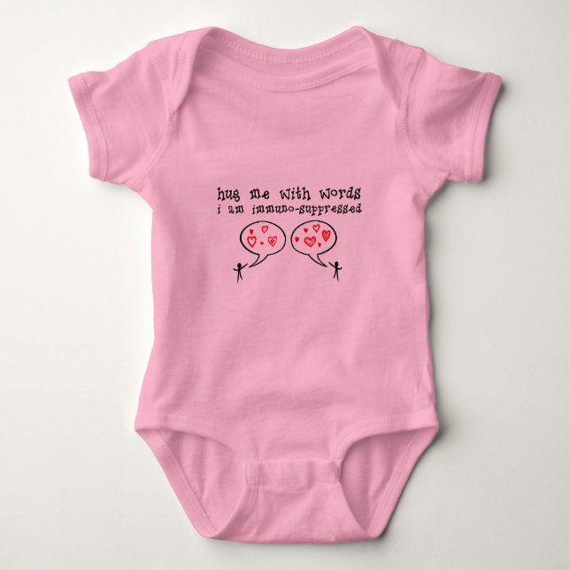 Immuno-suppressed Baby Bodysuit (Front)