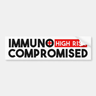 Immunocompromised High Risk Mobility Gear Sticker