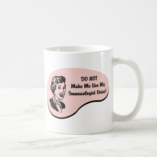 Immunologist Voice Coffee Mug (Right)