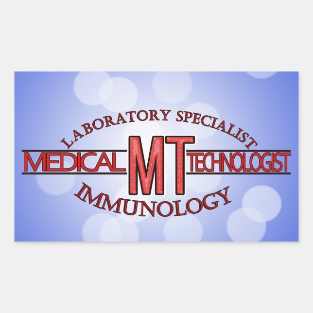 IMMUNOLOGY SPECIALIST MT MEDICAL TECHNOLOGIST STICKER (Front)
