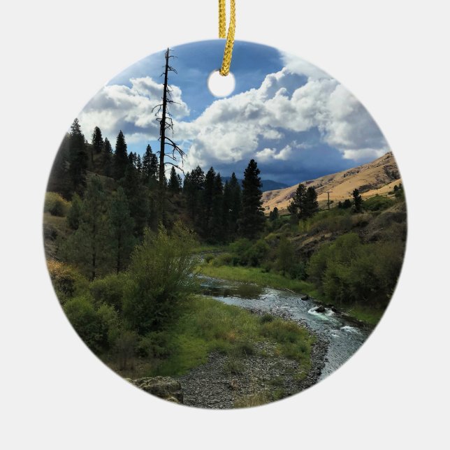 Imnaha River, OR Ceramic Ornament (Front)