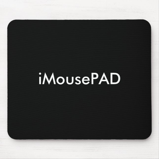 iMousePAD Mouse Pad (Front)