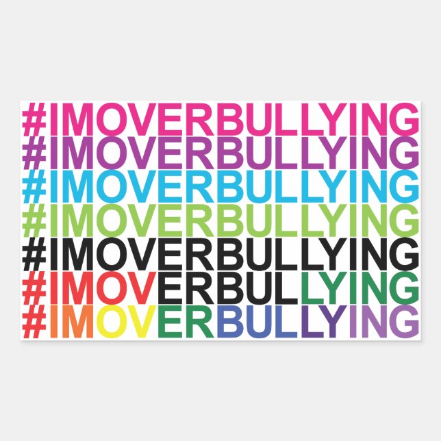 #IMOVERBULLYLYLYING Stickers par #Proud2BNaturalMe (Devant)