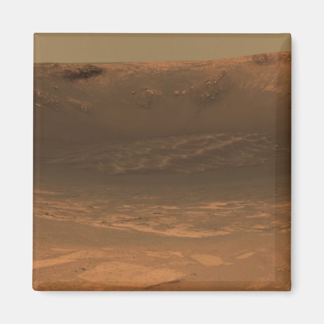 Impact crater Endurance on the surface of Mars Magnet (Front)