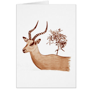 Impala Antelope Dessin animalier Sketch