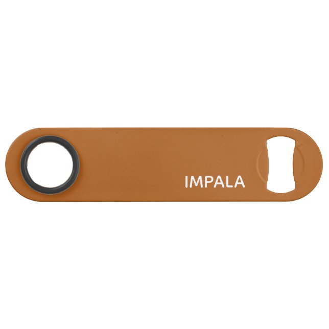 Impala brown colour name bar key (Front (Horizontal))