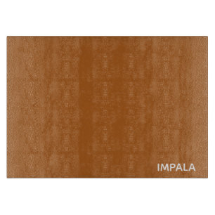 Impala brown colour name cutting board