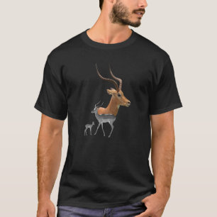Impala On Safari In Kenya Africa T-Shirt