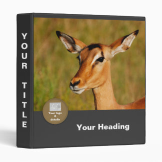 Impala safari binders, files, photo books binder