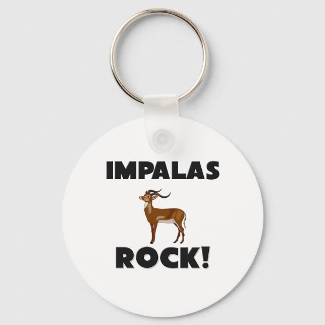 Impalas Rock Keychain (Front)