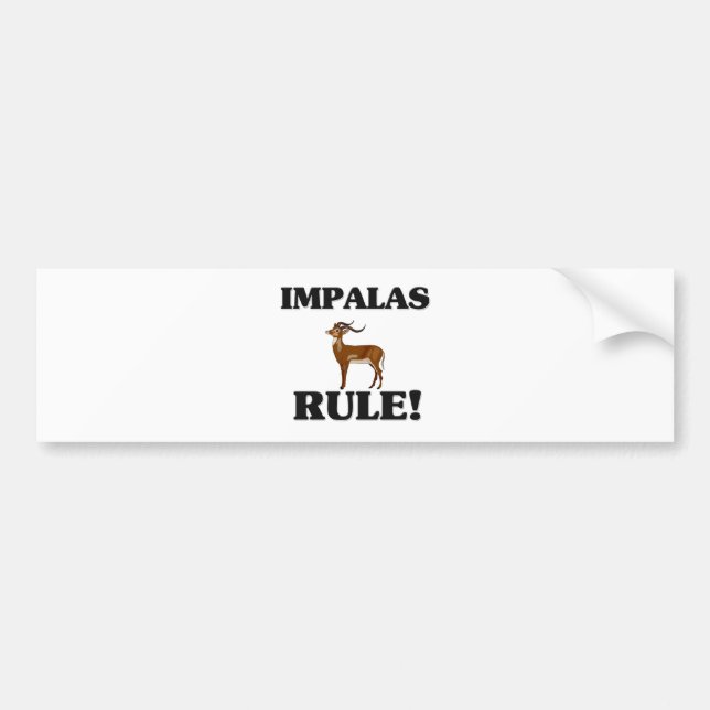 IMPALAS Rule! Bumper Sticker (Front)