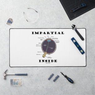 Impartial Eye (I) Inside Anatomical Eyeball Desk Mat