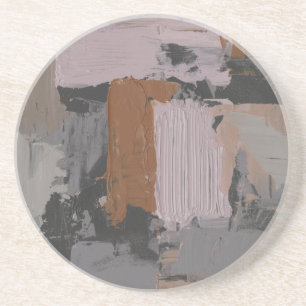 Impasto Abstract I Coaster