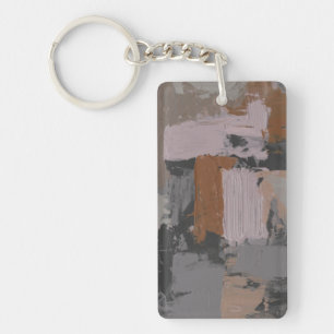 Impasto Abstract I Keychain