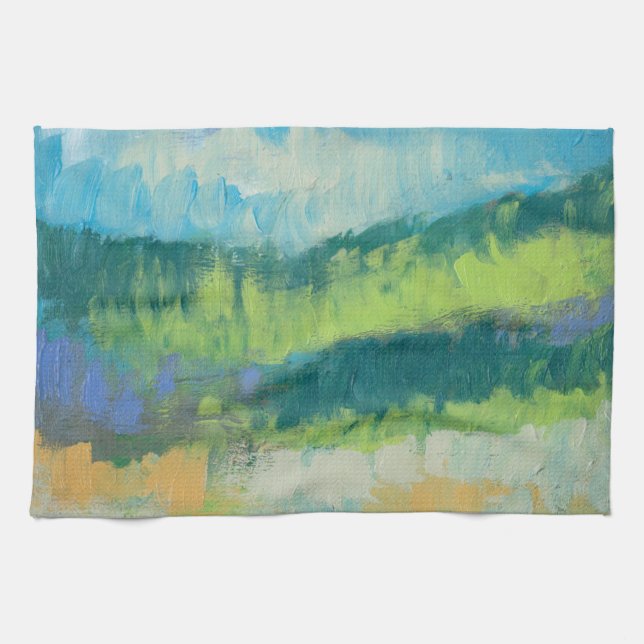 Impasto Field II Kitchen Towel (Horizontal)