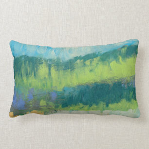 Impasto Field II Lumbar Pillow