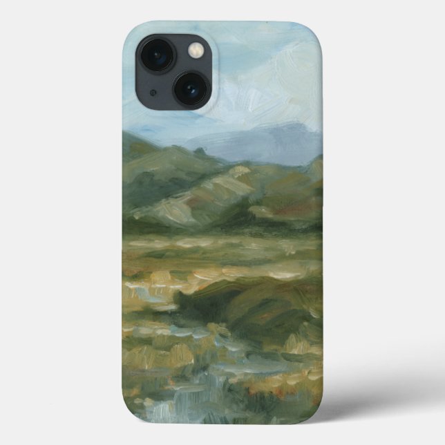 Impasto Landscape III Case-Mate iPhone Case (Back)