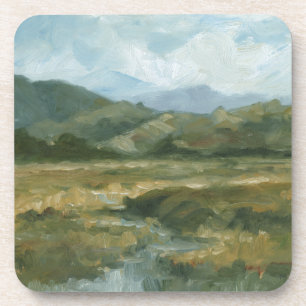 Impasto Landscape III Coaster