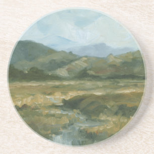Impasto Landscape III Coaster