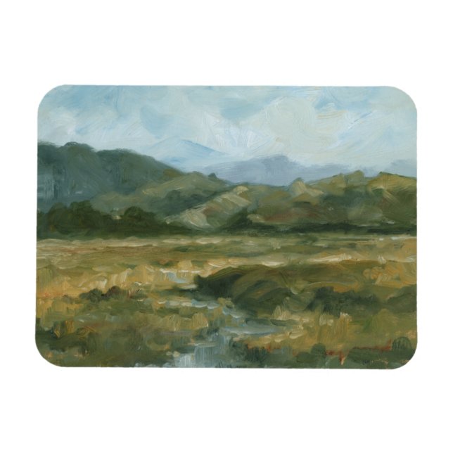 Impasto Landscape III Magnet (Horizontal)