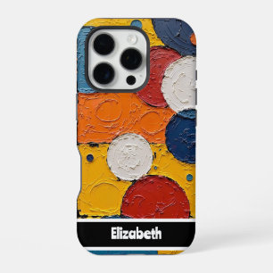 Impasto Oil Painting Style iPhone 16 Pro Case