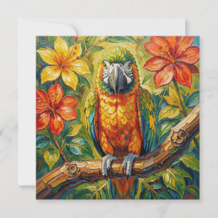 Impastos Colourful Parrot  