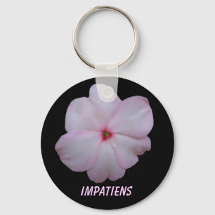 Impatiens Customizable Keychain