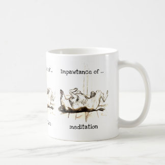 Impawtance d'une tasse de méditation