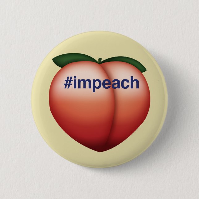 impeach 2 inch round button (Front)