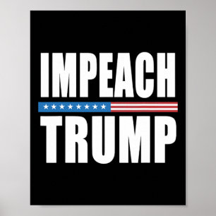 Impeach 45 Anti Trump He Is Not My President Poster