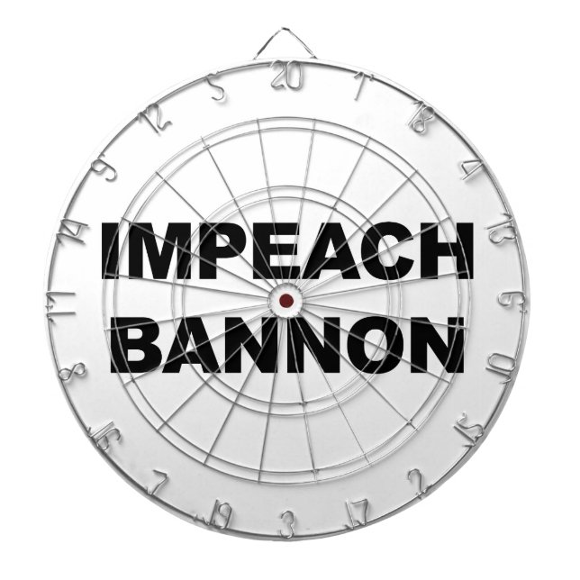 IMPEACH BANNON DARTBOARD (Front)