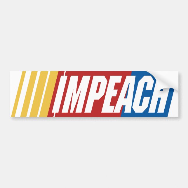 Impeach Barack Obama Bumper Sticker (Front)