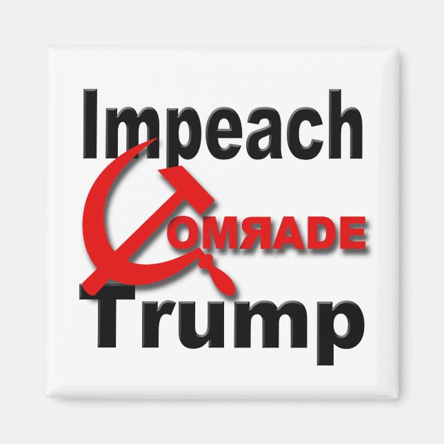 Impeach Comrade Trump Magnet (Front)