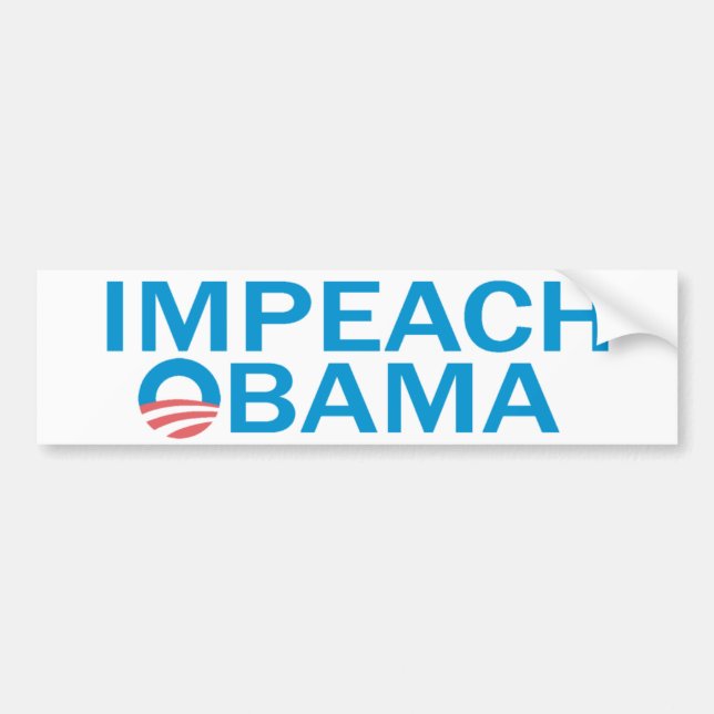 Impeach Obama Bumper Sticker (Front)