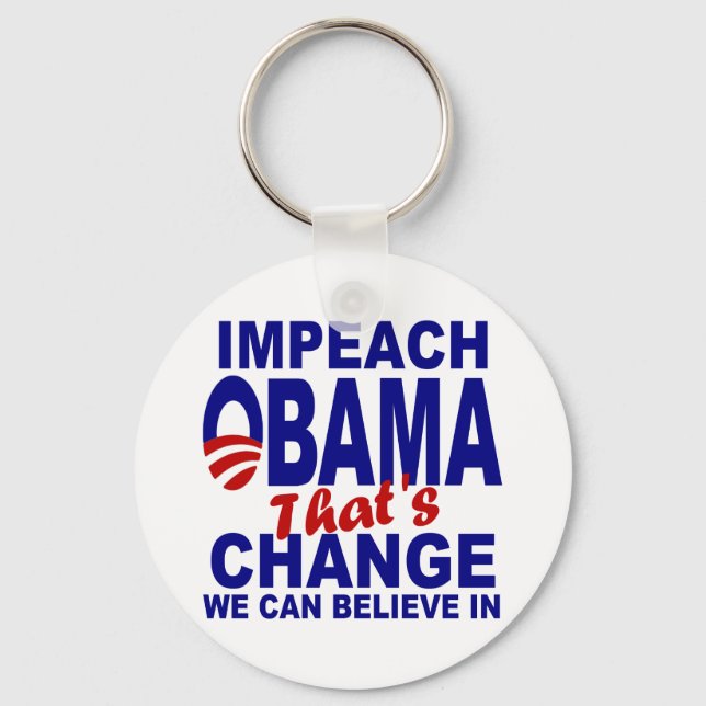 Impeach Obama Keychain (Front)