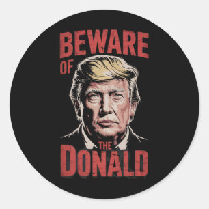 Impeach President Donald Trump Anti-republican Classic Round Sticker