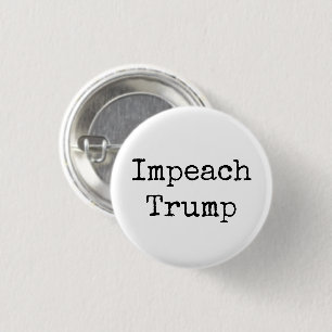 "Impeach Trump" 1 Inch Round Button
