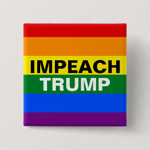 Impeach Trump 2 Inch Square Button