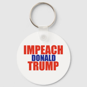 Impeach Trump Keychain