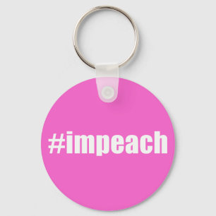 Impeach Trump Keychain