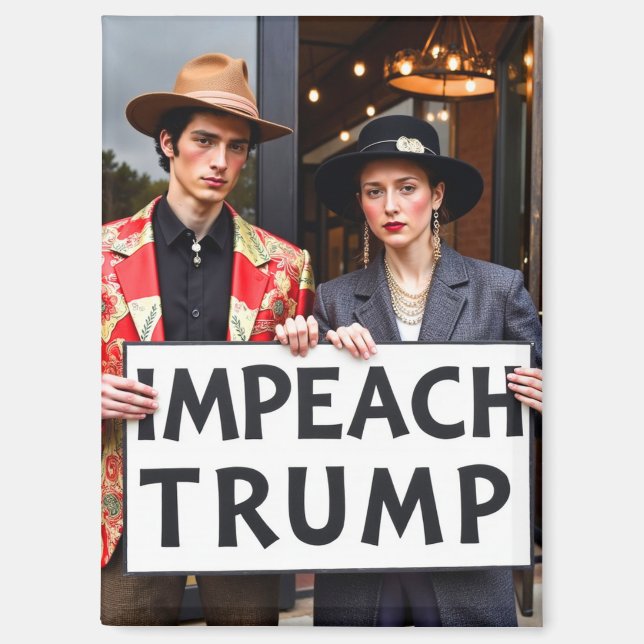 Impeach Trump  Magnet (Front)