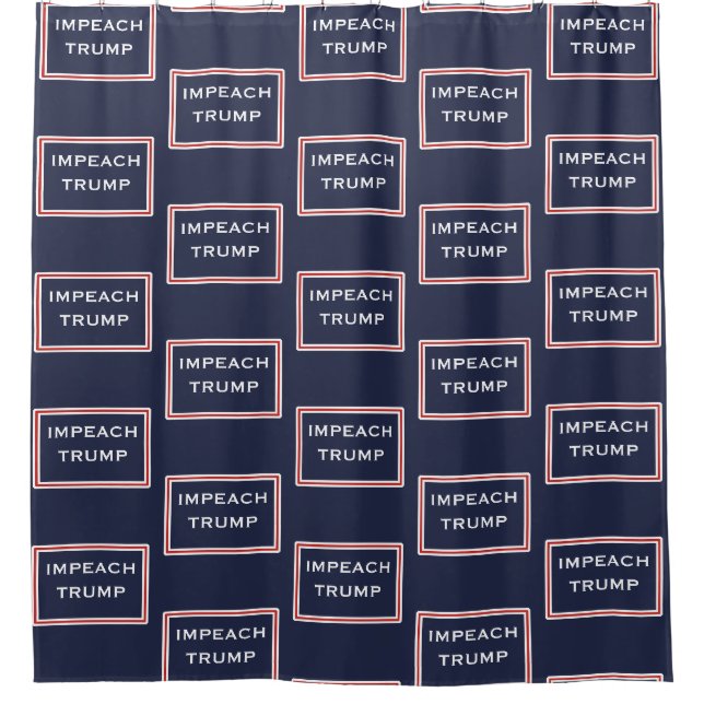 Impeach Trump Red and White Rectangles Backdrop (Front)
