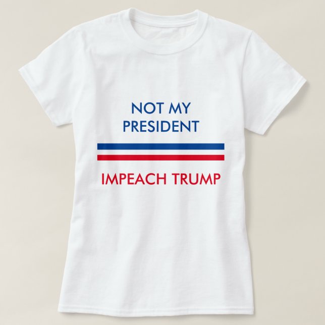 Impeach Trump T-Shirt (Design Front)